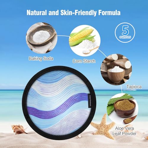 BUT TO Sea Wave Talc-Free Sand Remover Bag - Eco-Friendly Beach Accessory
