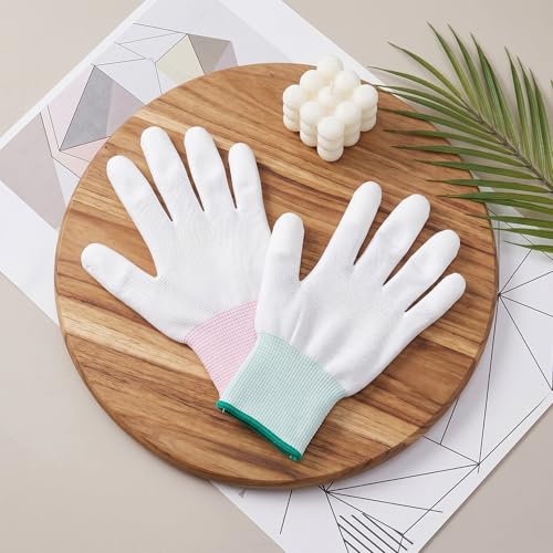 Heat Resistant Gloves 4PCS for Hair Styling and Quilting Sewing