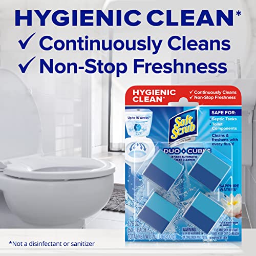 Soft Scrub Duo-Cubes In-Tank Toilet Cleaner - Sapphire Waters