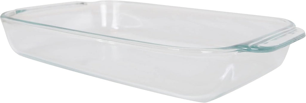Pyrex 2-Quart Glass Baking Dish with Red Lid - Durable & Made in USA