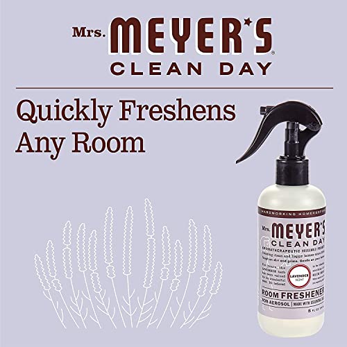 Mrs. Meyer’s Lavender Room Freshener - 8 Fl Oz, Pack of 2 | Natural Home Fragrance
