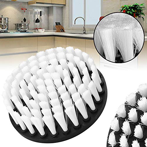 Wixine 5" Drill Brush Attachment for Carpet, Upholstery & Leather Cleaning
