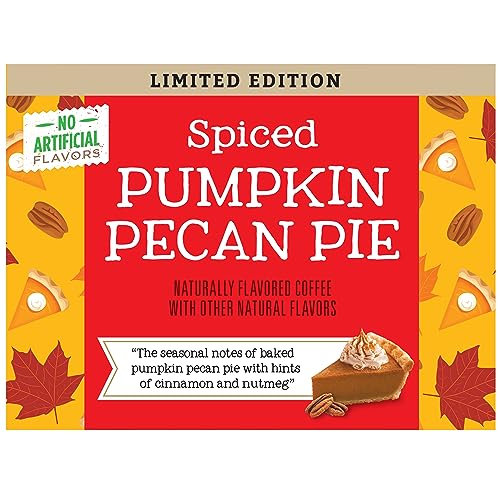 Community Coffee Spiced Pumpkin Pecan Pie Ground Coffee 11oz - Limited Edition Fall Flavor