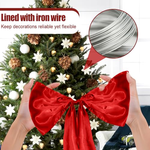 Extra Large Bow Hanging Decor for Christmas - 19.7" x 46.1"