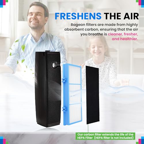 Bagean Carbon Pre Filter AER1 - 4 Pack for Holmes Air Purifiers