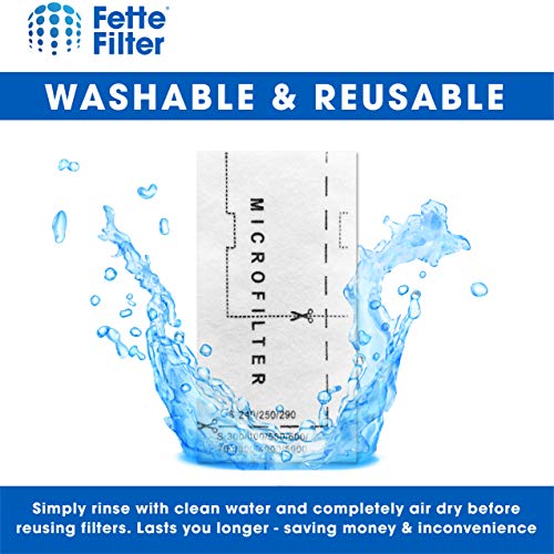 Fette Filter Air Clean Filters for Miele Vacuum Cleaner - 6 Pack