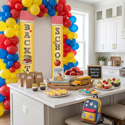 Pencil Shaped Back to School Porch Banners - 2 Pack
