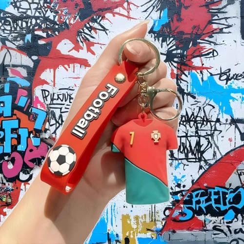 Messi Number 7 Keychain Pendant - Unique Football Fan Gift