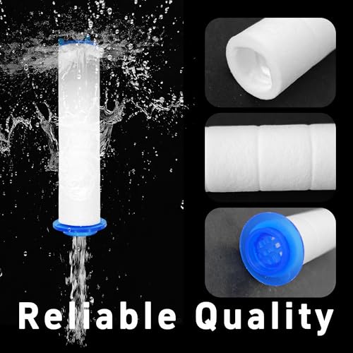 3.2" Shower Head Filter Cartridge - 12Pcs PP Cotton Replacement