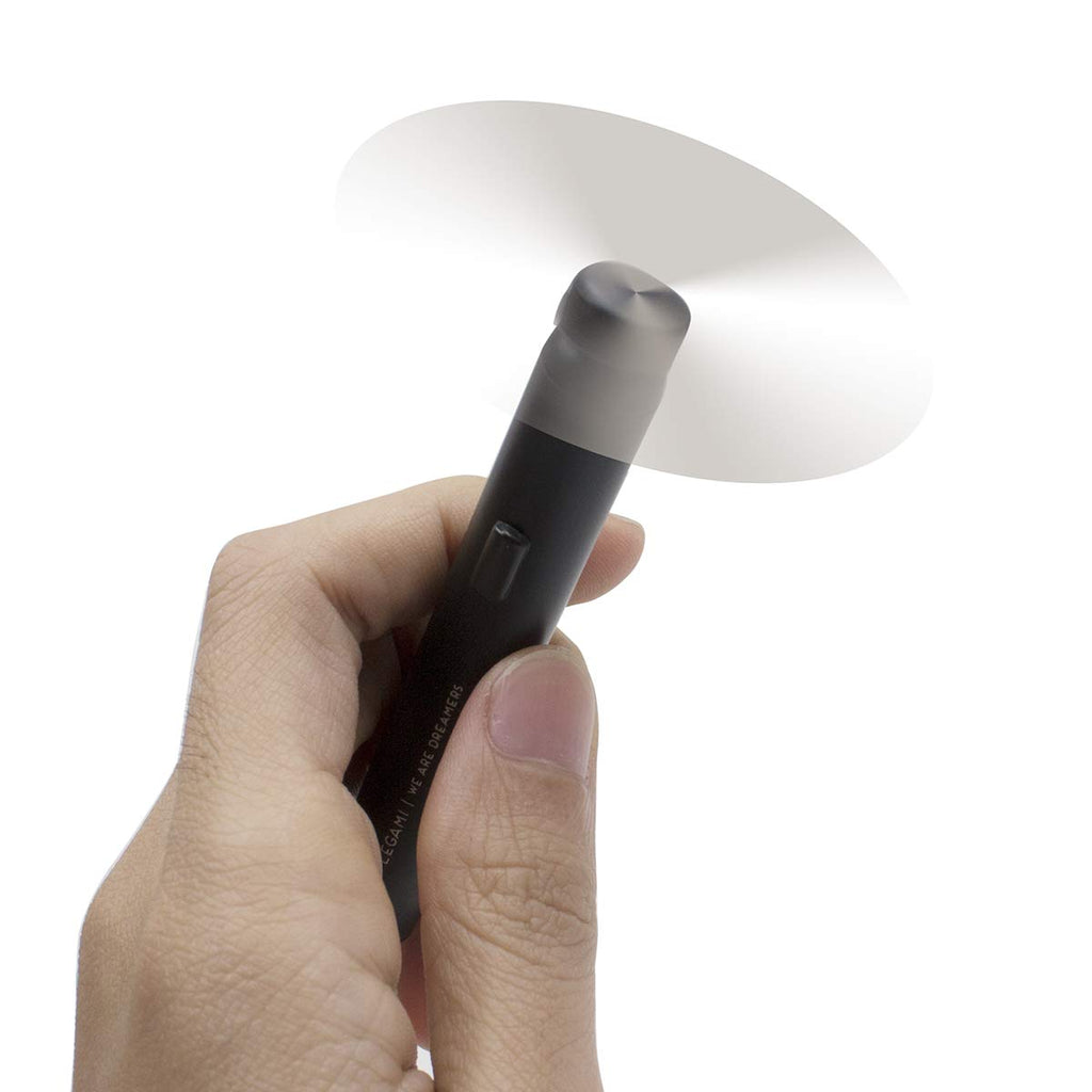 GS GLOWSEEN Pocket Fan, Mini Portable Handheld Fan Battery Powered Cooling Fan for Women Men Reading Home Office Travel Camping