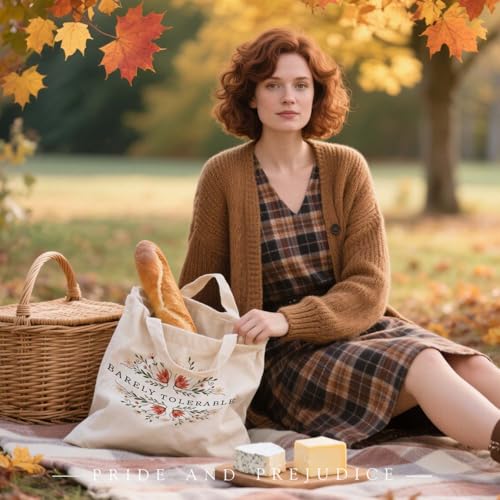 Literary Canvas Tote Bag - Perfect Gift for Book Lovers