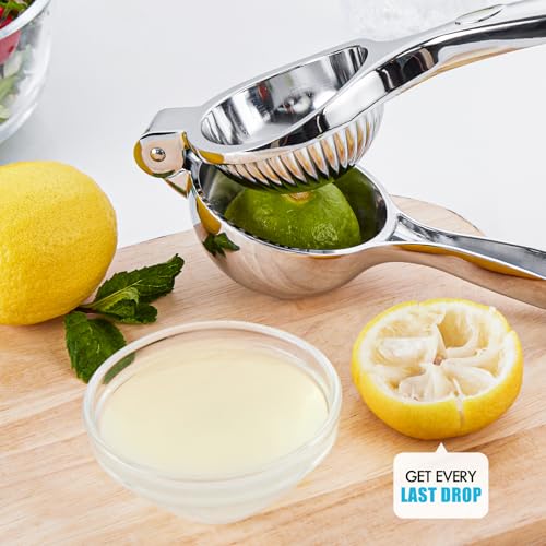 COKORA Heavy Duty Lemon Squeezer - Manual Metal Juicer for Citrus