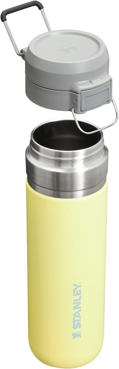 Stanley Quick Flip GO Water Bottle 24 oz - Insulated, Leakproof, BPA-Free | Perfect for Travel & Sports | Pomelo