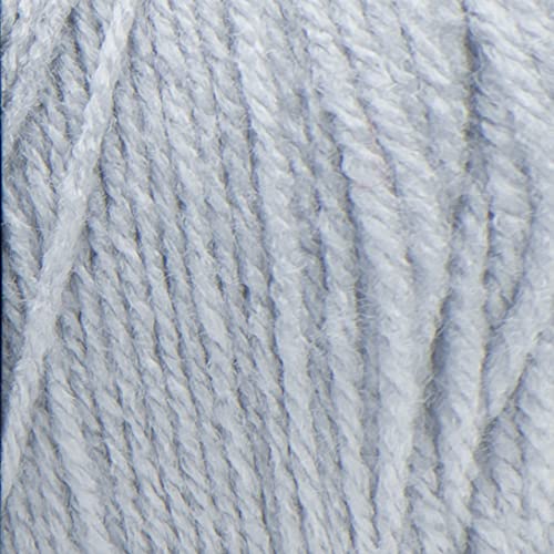 Red Heart Super Saver Yarn - Light Grey, 364 Yards, 100% Acrylic