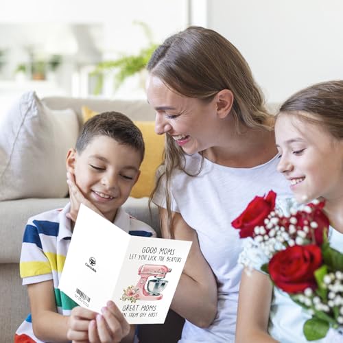 Funny Mother's Day Card for Baking Lovers - Premium Quality Humor