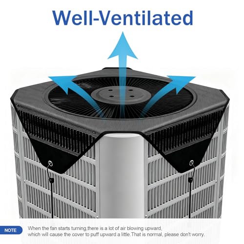 28" x 28" Durable Air Conditioner Cover – All-Season Protection