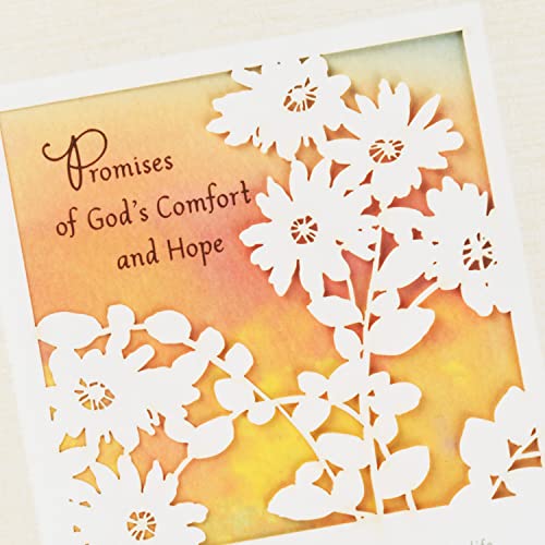 Hallmark DaySpring Religious Sympathy Card - God's Comfort and Hope