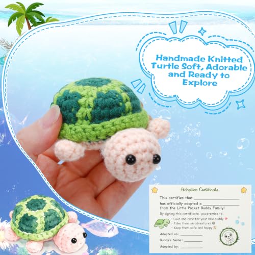 Little Pocket Turtle Miniature Sea Turtle Tin Gift Set