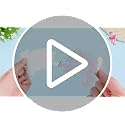 Yaomiao 24 Pcs Flamingo Non-Slip Bathtub Stickers with Scraper