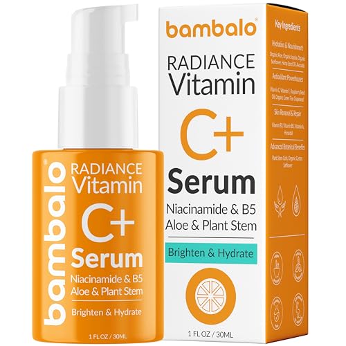 Bambalo Vitamin C Facial Serum with Niacinamide Retinol and Hyaluronic Acid