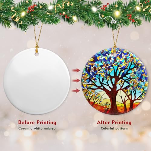 Tree of Life Christmas Ornament - Handmade Heirloom Decor