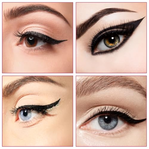 AOMIG Waterproof Liquid Eyeliner Pen, Long Lasting Smudge Proof Black