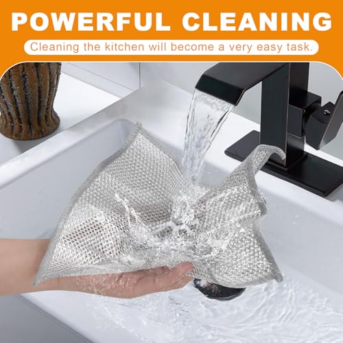 INFICRIME 3-Layer Non-Scratch Wire Dishcloths - 20 Pack, 7.87-inch