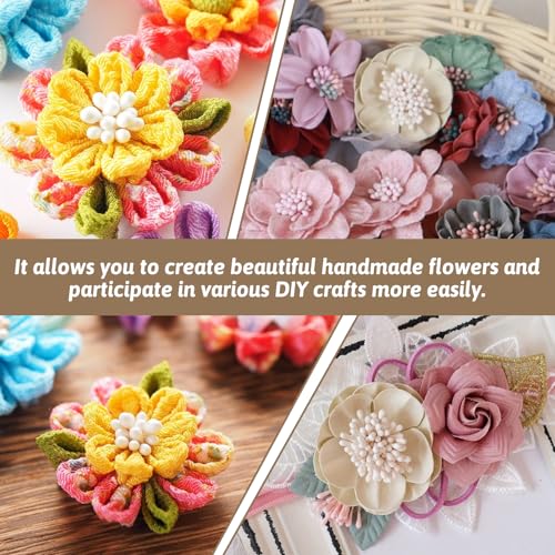 150 PCS Pearlized Double-Head Flower Stamens for Crafts