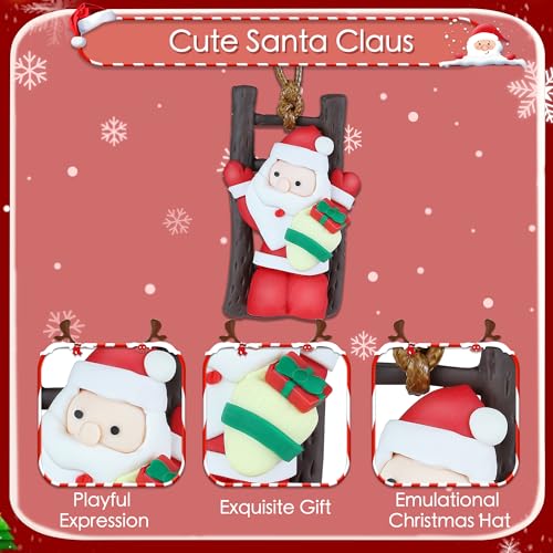 Christmas Car Hanging Ornament - Cute Swinging Duck Interior Decor - Gift Delivery