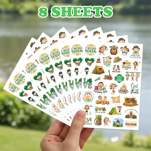 Girl Scout Temporary Tattoos 300+ Cute Outdoor Camping Party Favors