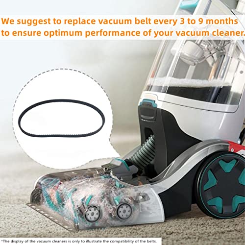 Replacement Drive Belts for Hoover Smartwash Carpet Cleaner - 2 Pack