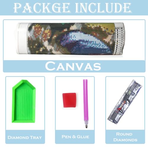 Milila 5D Diamond Painting Kit for Adults - Eagle Canvas Art