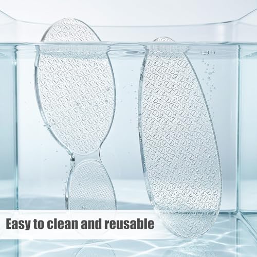 Sorcristy 2-Pack Transparent Foot File Callus Remover for Hard Skin
