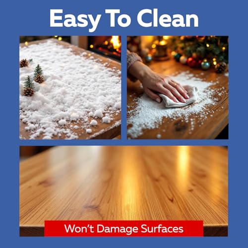 Santa Snow Spray 13oz Artificial Christmas Tree Flocking - 1 Pack