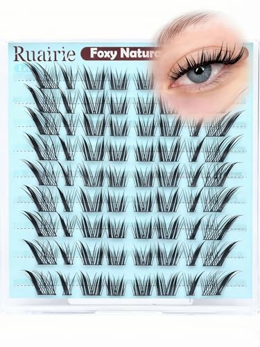 Ruairie Fox Eye Manga Lash Clusters Wispy Individual Eyelash Extensions