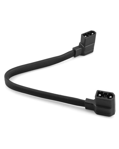 Urnqowuy Extra Battery Cable Fits for EcoFlow XT150, Delta 2, 2 Max, 3 Plus, Wave 2, Wave 3, Braided Power Third-Party Accessory, NOT Fit Pro 3, 20"