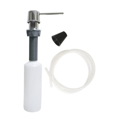 Danco 10037 Soap Dispenser with Straight Nozzle, 1 Pack, Chrome