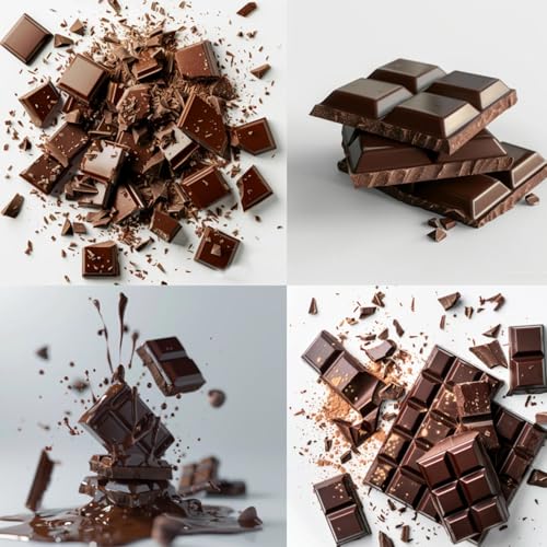 Food Grade Silicone Chocolate Bar Molds for Baking & Candy