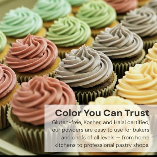 Plant-Based Natural Food Color Powder by Chefmaster, No Artificial Dyes, Red Beet Juice Powder for Icing, Fondant, Buttercream & Decorating, Quality Crafted in California USA, Ruby Red, 4 oz
