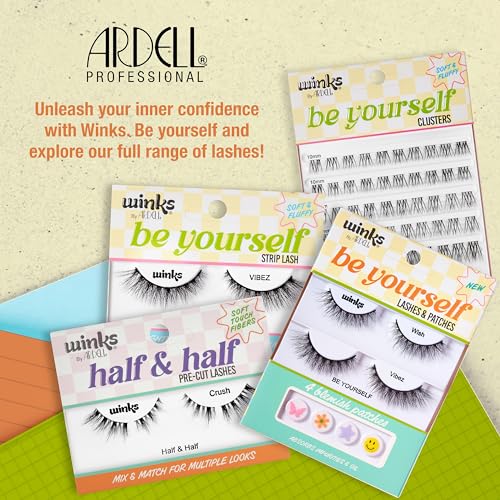 Ardell Winks False Eyelashes - Vibez Style Bold & Expressive 1-Pair