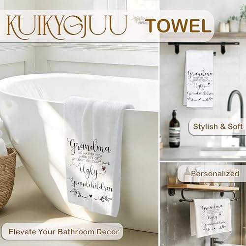 Funny Grandma Kitchen Towel 16x24 Inch - Mother's Day Gift