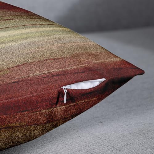 Emvency 20x20 Inch Geometric Body Pillow Cover with Zipper - Soft Velvet Floral Decor