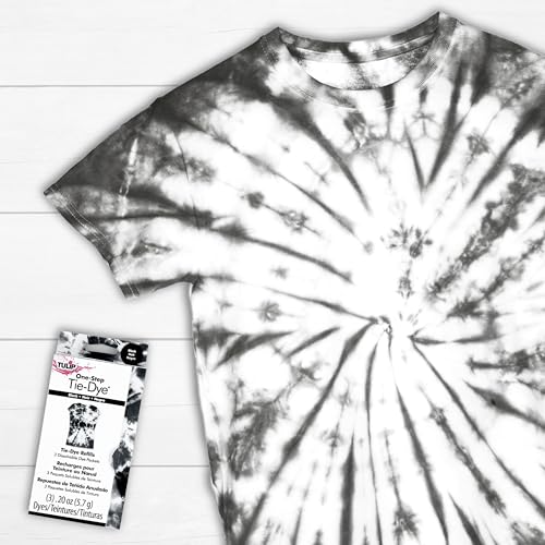 Tulip One-Step Tie-Dye Kit Black Refill Pack - 3 Dissolvable Dye Packets