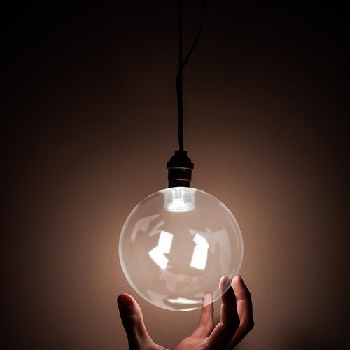 DOITOOL G9 Globe Glass Lamp Shade Clear Threaded Dome Lampshade Light Bulb Guard Cover Replacement for Ceiling Pendant Lighting Chandeliers Sconce