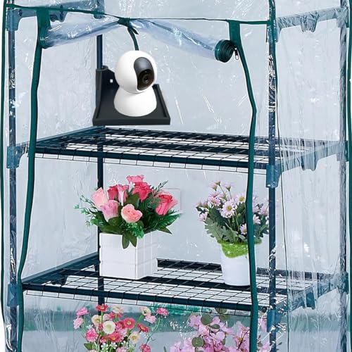 2 PCS Grow Tent Corner Shelves - Durable Black Tent Accessories