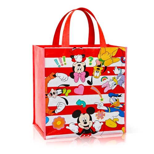 Disney Mickey Mouse & Friends Reusable Grocery Tote Bags - 2 Pack Set