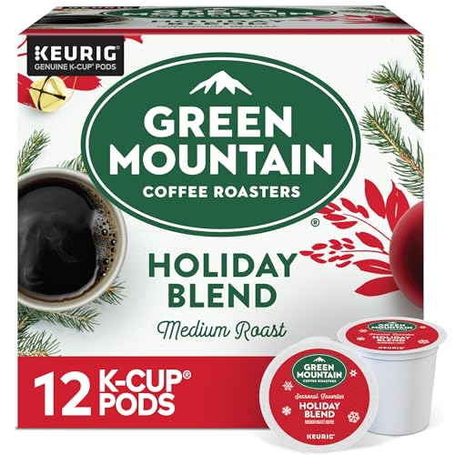 Green Mountain Coffee Roasters Holiday Blend K-Cups, 12 Count