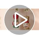 Christmas Nutcracker Ornaments Set - 10 Glitter Holiday Tree Decorations - 4 Inches - Variations Include Nutcracker