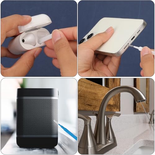 40pcs Shower Head Cleaner Tools Set with Brushes & Stainless Steel Picks for Clogged Nozzles