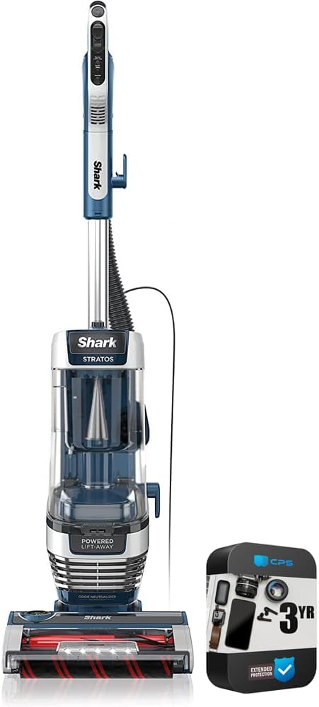 Shark AZ3002 Stratos Upright Vacuum - TruePet Upgrade Bundle with 3-Year Enhanced Protection Pack
